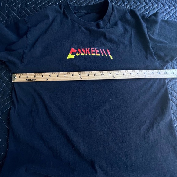 Esskeetit Shirt Mens Medium Black Streetwear Short‎ Sleeve - Picture 4 of 7